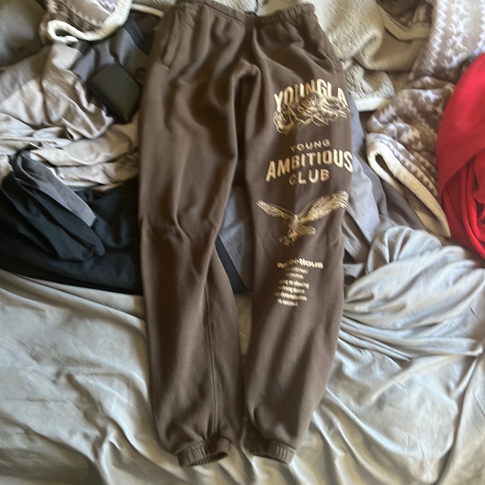 Youngla - 233 immortal joggers - brown